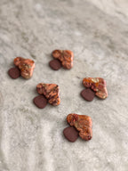 Orange Mushroom Earthstones