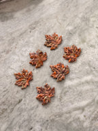 Orange Leaf Earthstones