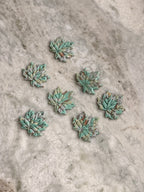 Winter Ice Leaf Earthstones