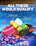 Neon Summer Fi GPS Compatible BIO Collar