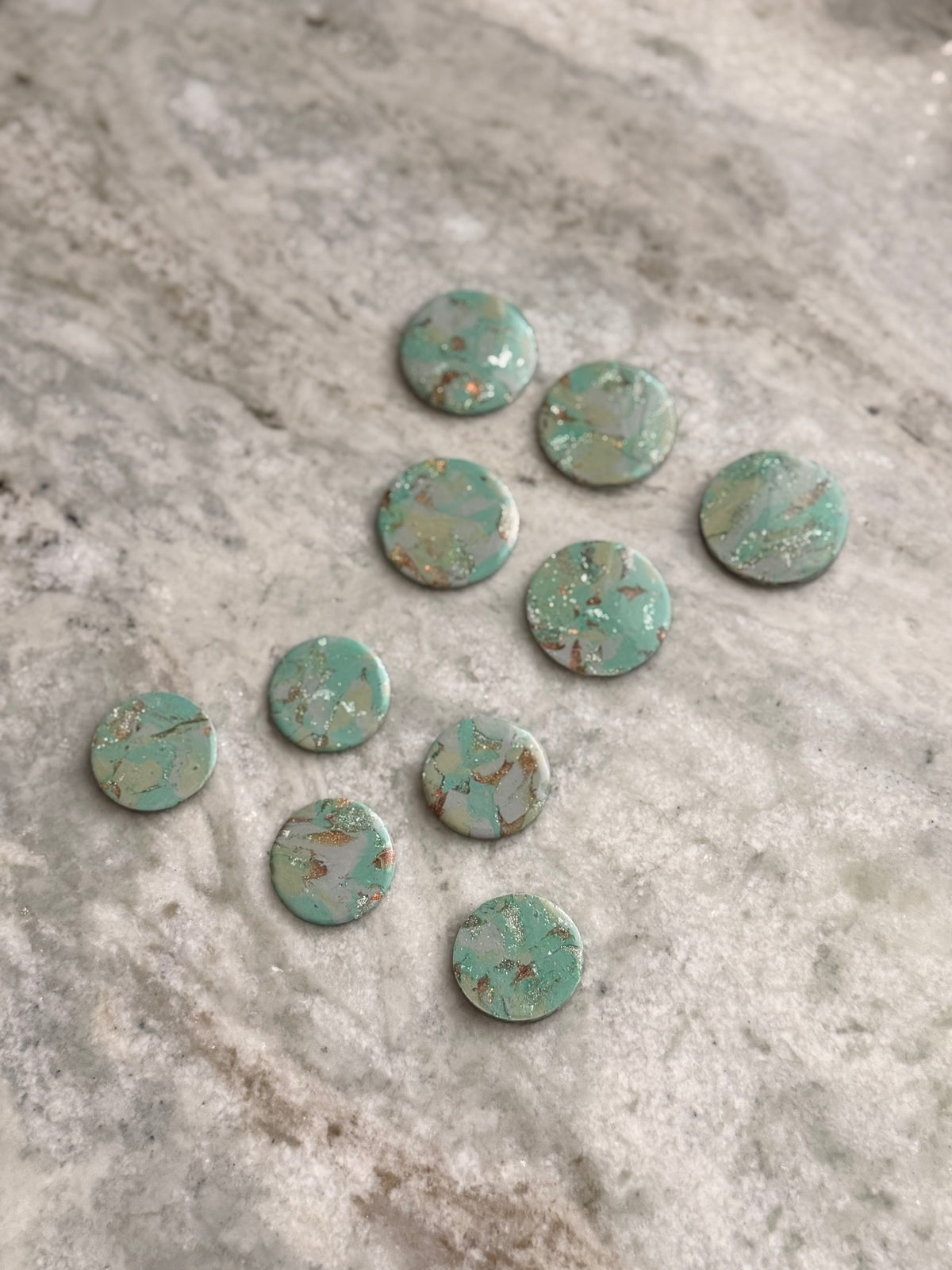Winter Ice Fall Earthstones